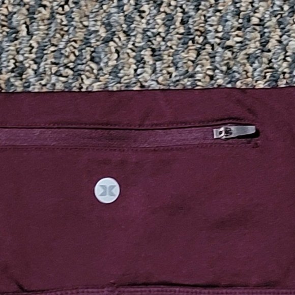 RBX Active Leggings Burgundy Size Medium - Picture 7 of 16